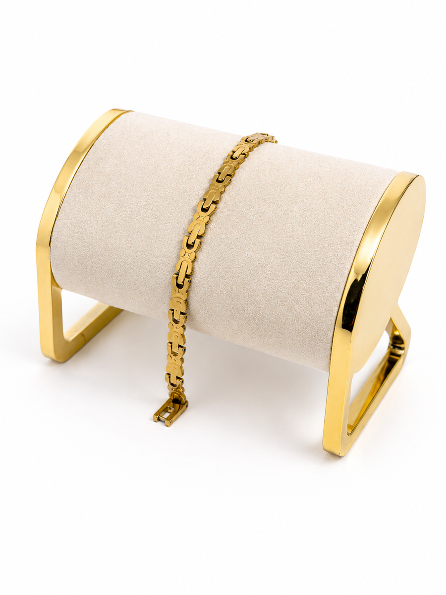 Pulsera King Dorado