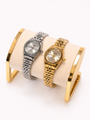 RELOJ SILVER/GOLDEN
