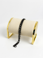 Pulsera Cubana Mediana Negro